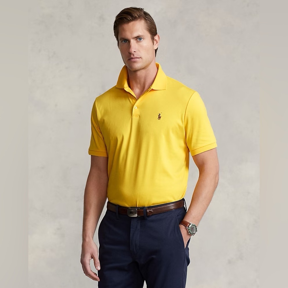 Ralph Lauren Vibrant Yellow Polo Shirt